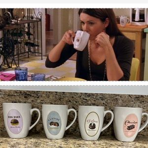 SOLD ASO Gilmore Girls Kitchen - 2000s Chocolatier Mug Set